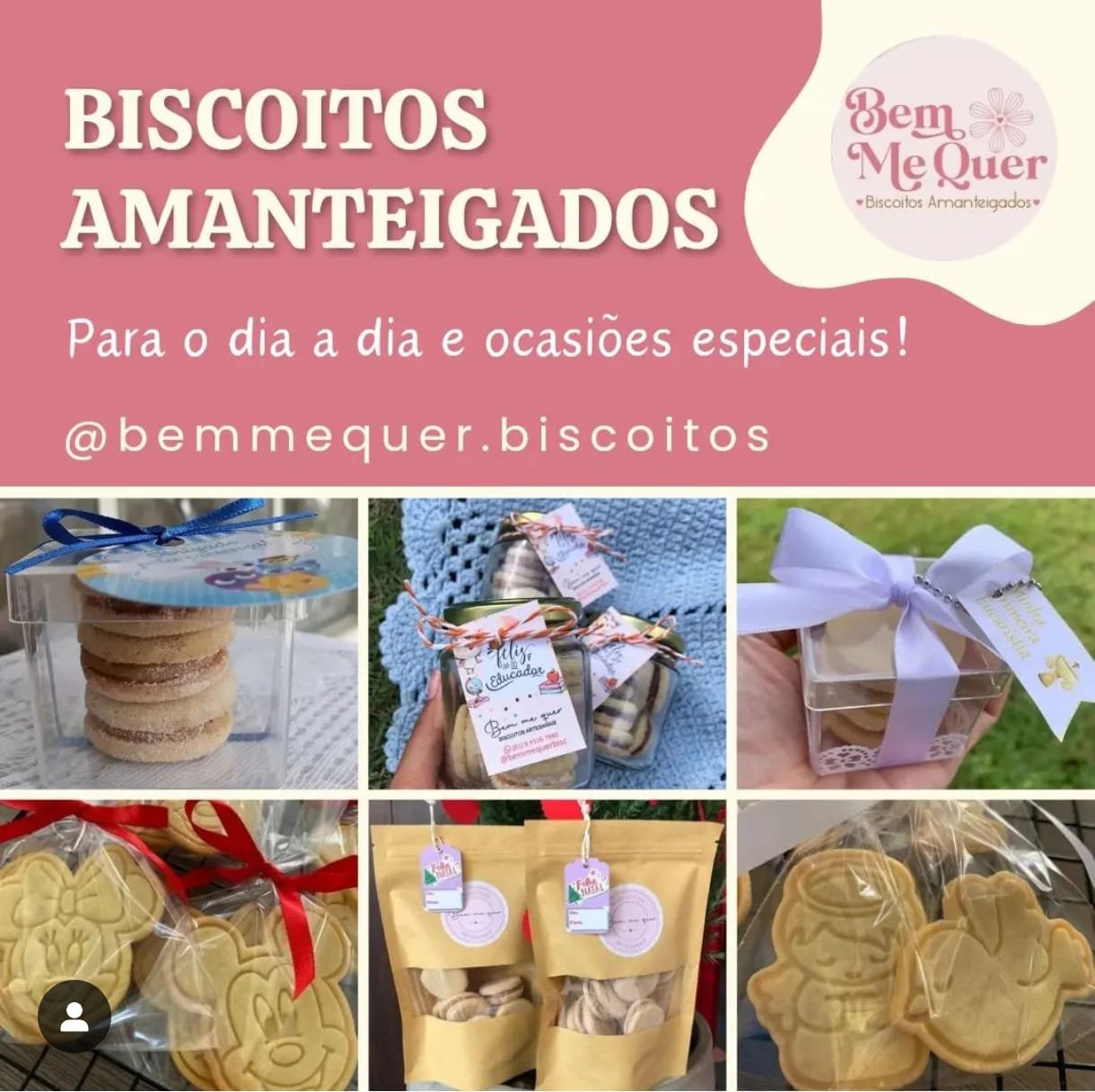 Bem Me Quer Biscoitos Amanteigados