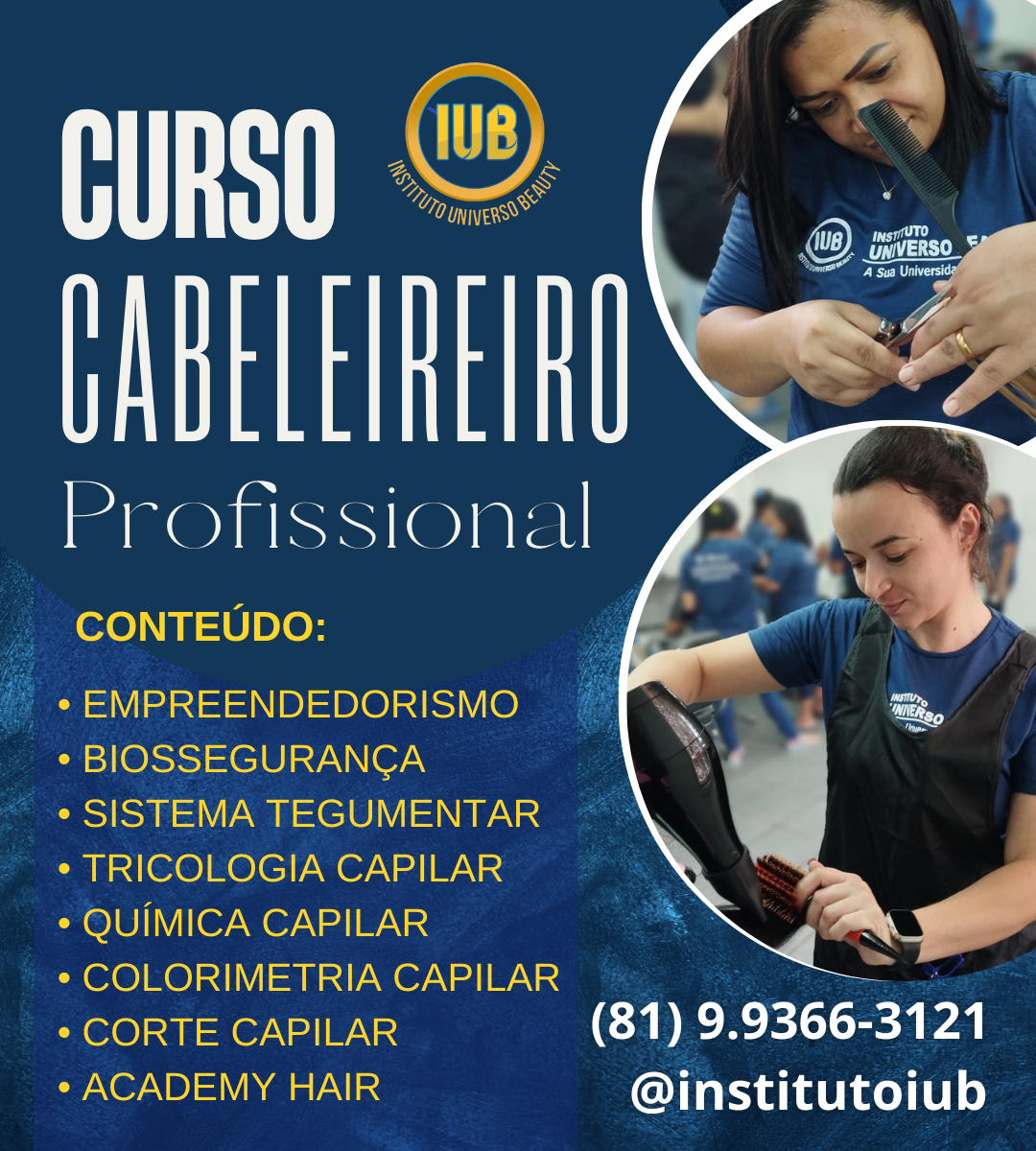 Curso Cabeleireiro Profissional