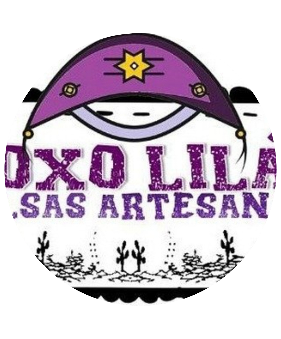 Roxo Lilás Bolsas Artesanais