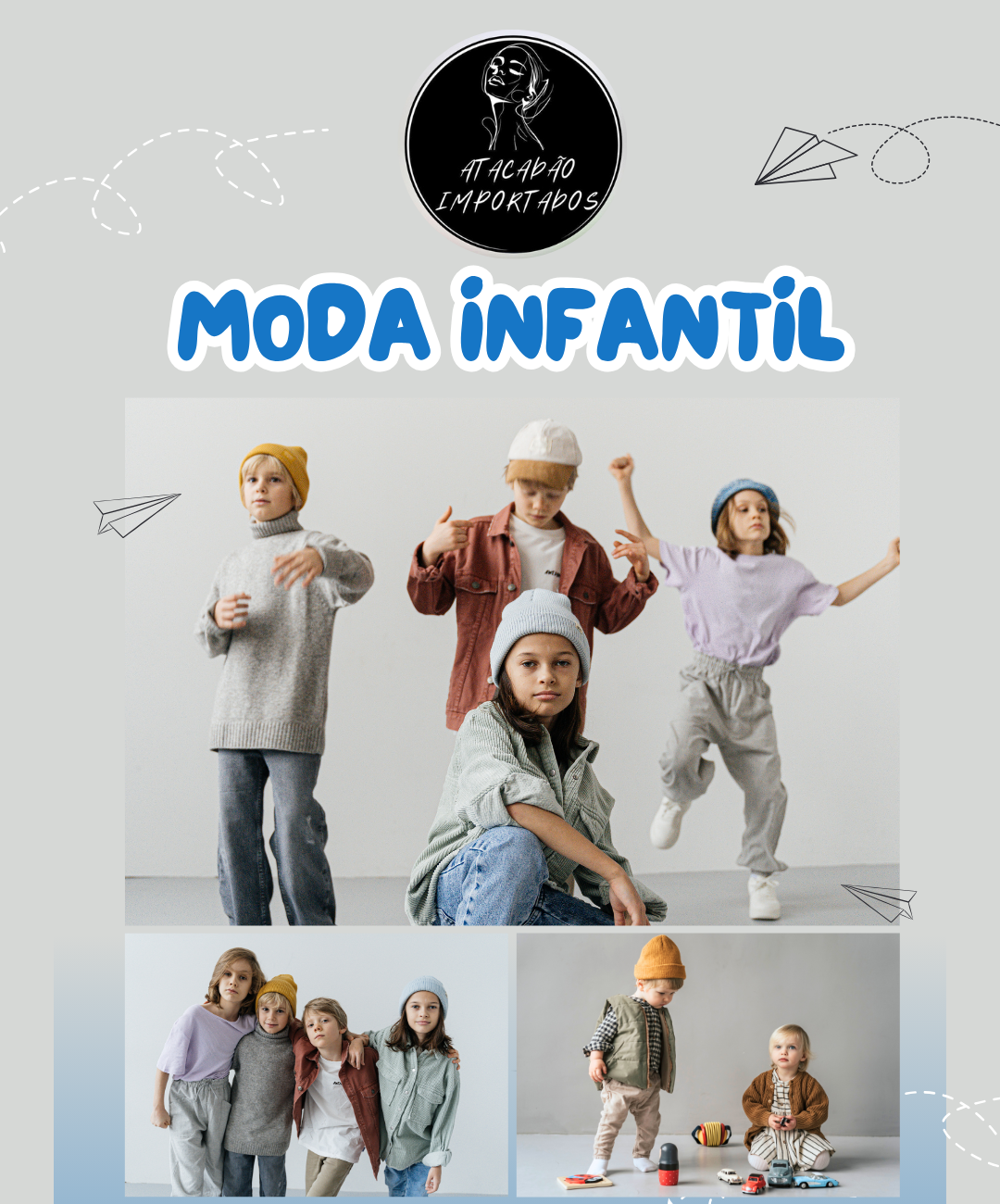 ATACADÃO IMPORTADOS  Moda Infantil