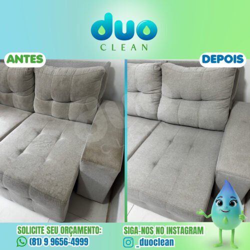 Duo Clean – Lavagem de Sofá a Seco