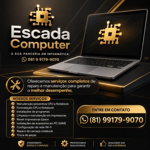 Escada Computer – Assistência Técnica em Notebook, Desktops e Impressoras