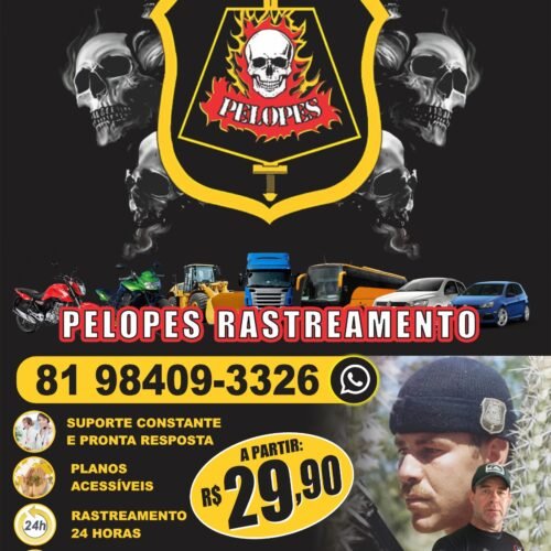 PELOPES Rastreamento e Bloqueamento Veicular 24 horas e Pronta Resposta