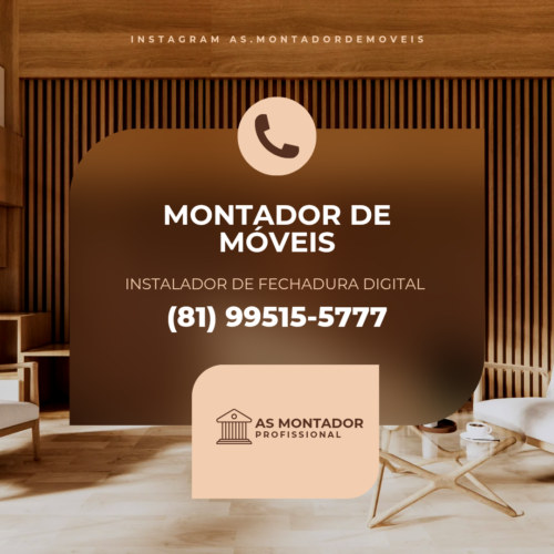 AS Montador de Móveis e Instalador de Fechadura Digital