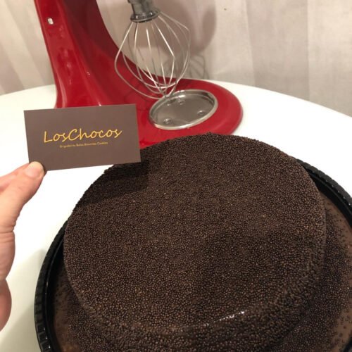 Bolo Vulcão de Brigadeiro