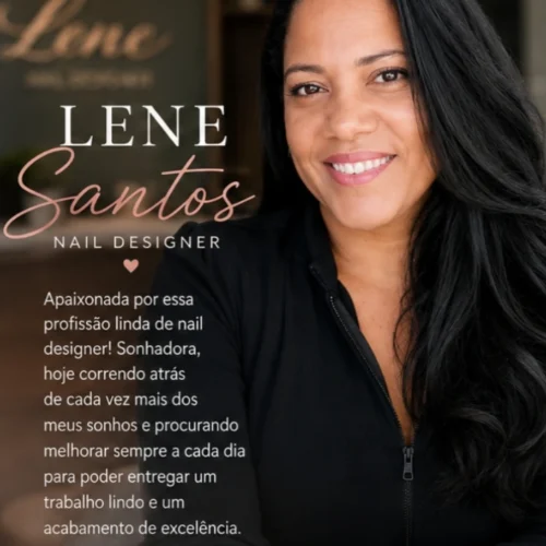 Lene Santos – Designer de Unhas – Alongamento em Fibra