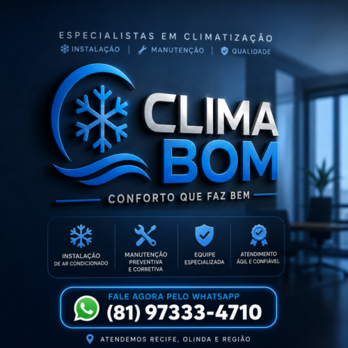 CLIMA BOM – Climatização de Ambientes