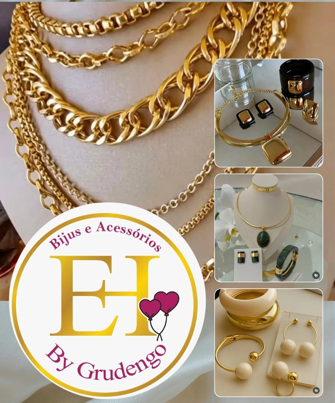 EH BY GRUDENGO – Semijoias – Bijus e Acessórios