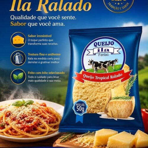 Queijo Ralado e Manteiga